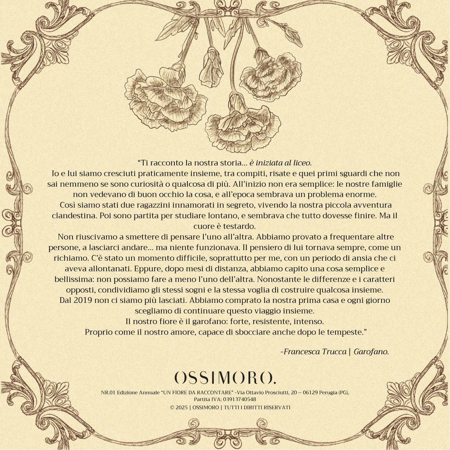 Orecchini GAROFANO | le MINI. | Rosso (seconda variante)