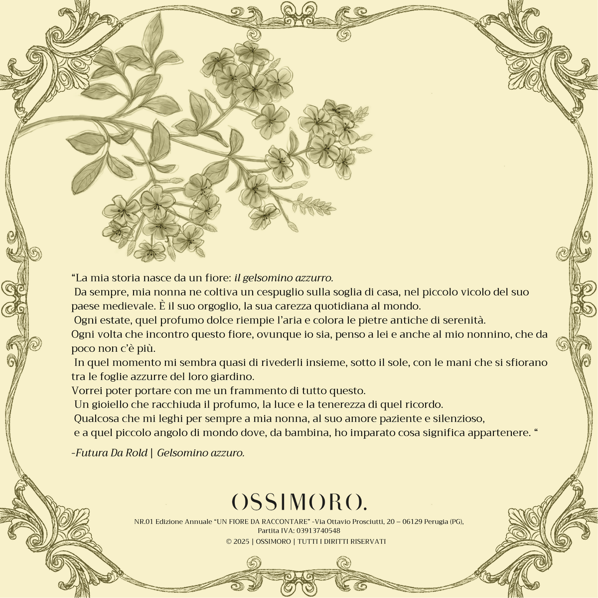 Orecchini GELSOMINO - Futura | le PETIT. | Indaco