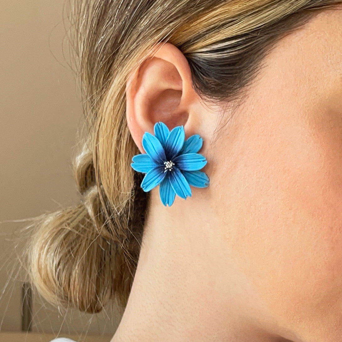 Orecchini MARGHERITA. | Blu