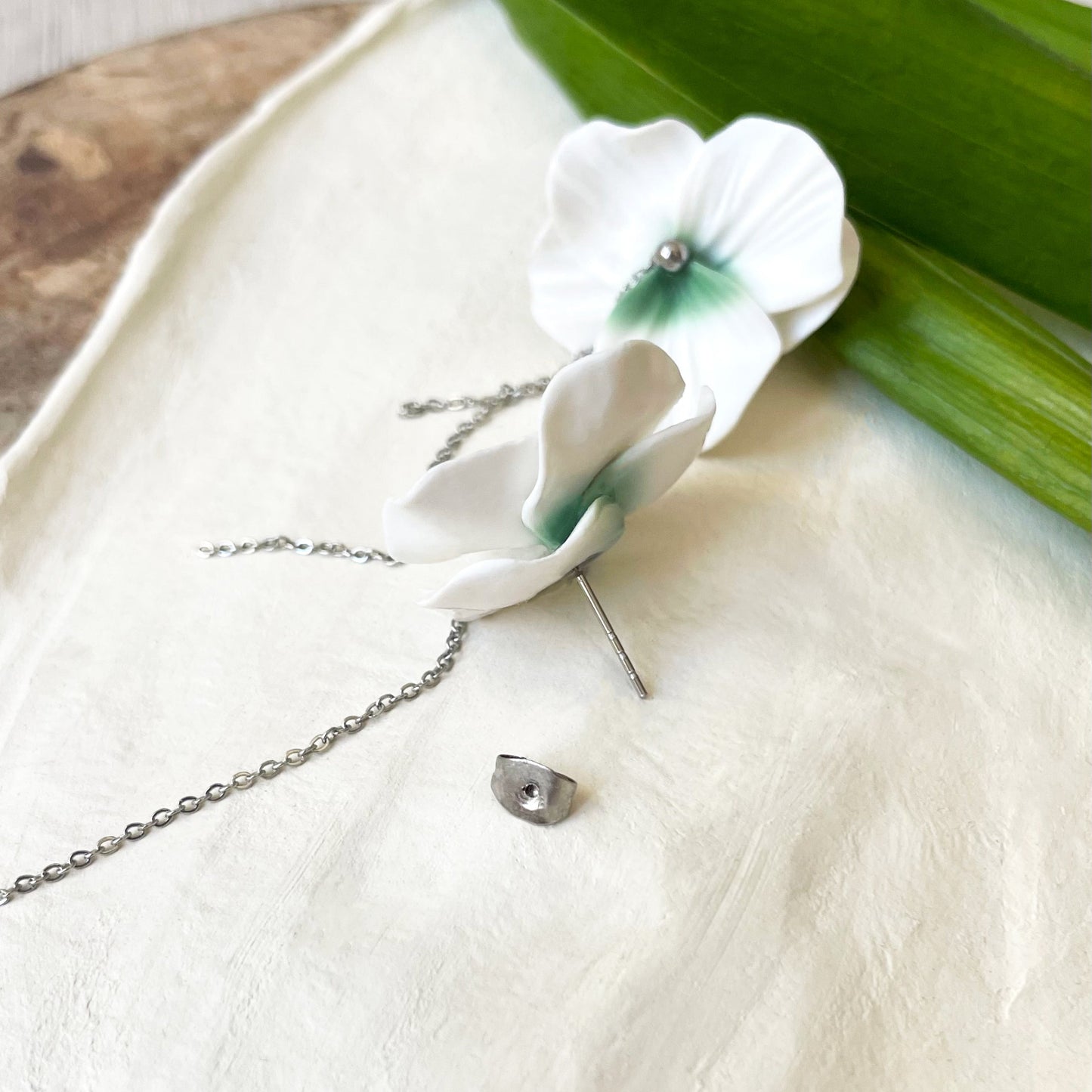 Orecchini le PETIT lilium. | Salvia (silver edition)