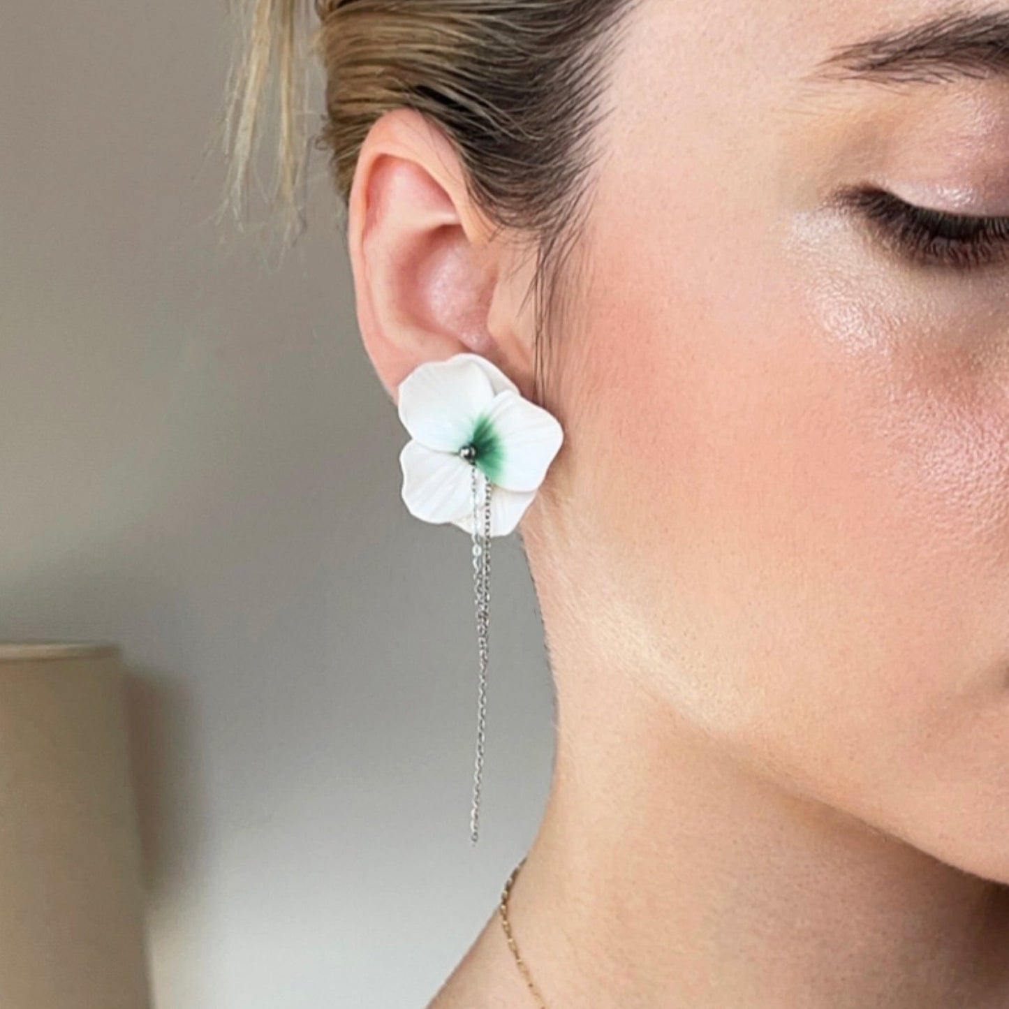 Orecchini le PETIT lilium. | Salvia (silver edition)