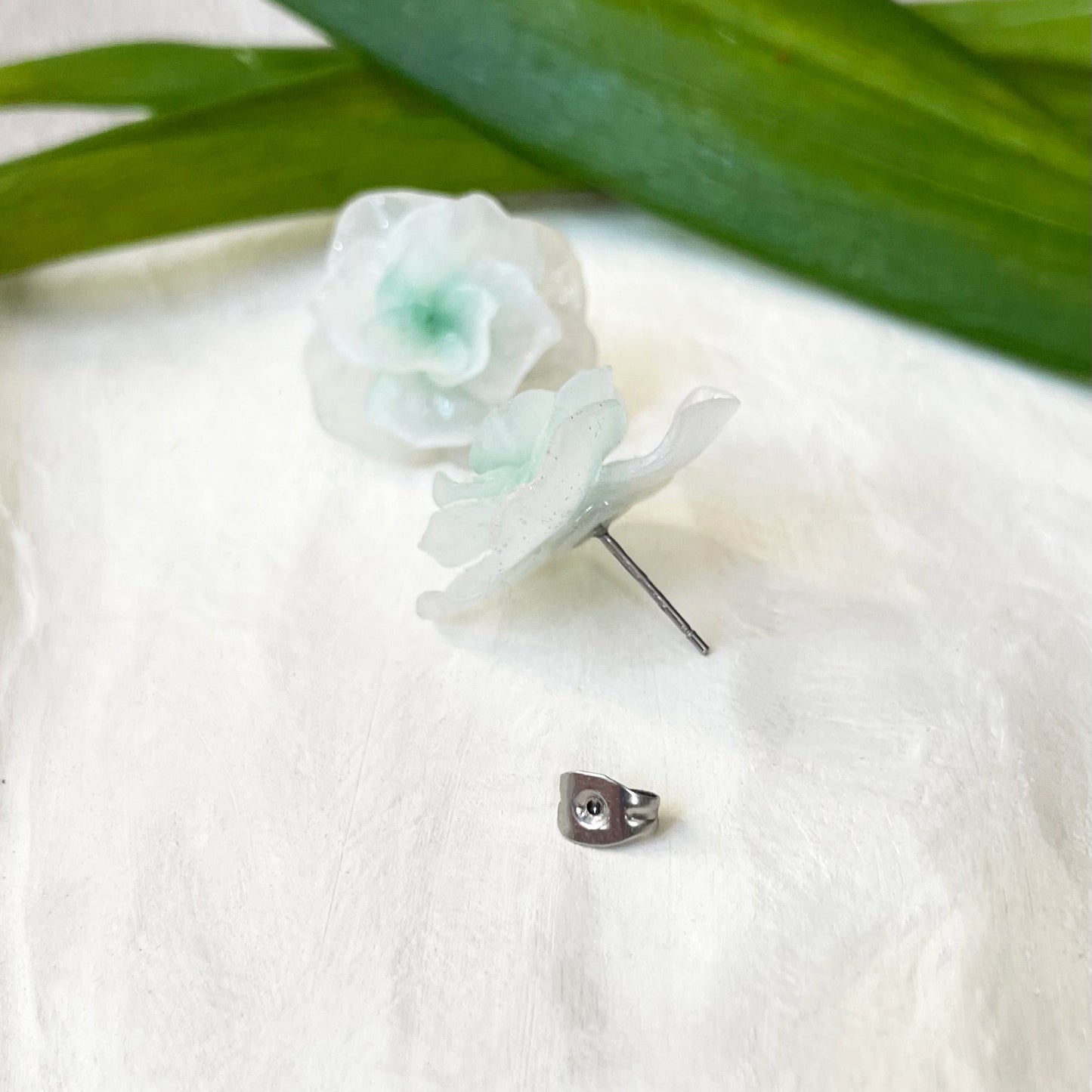 Orecchini MIDI Peony. | Verde
