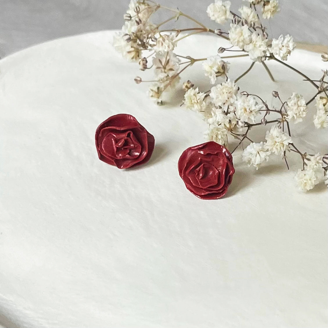 Orecchini ROSE. | Red