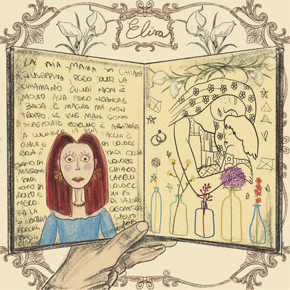 Orecchini CALLA | le PETIT. | Bianco (Seconda variante)