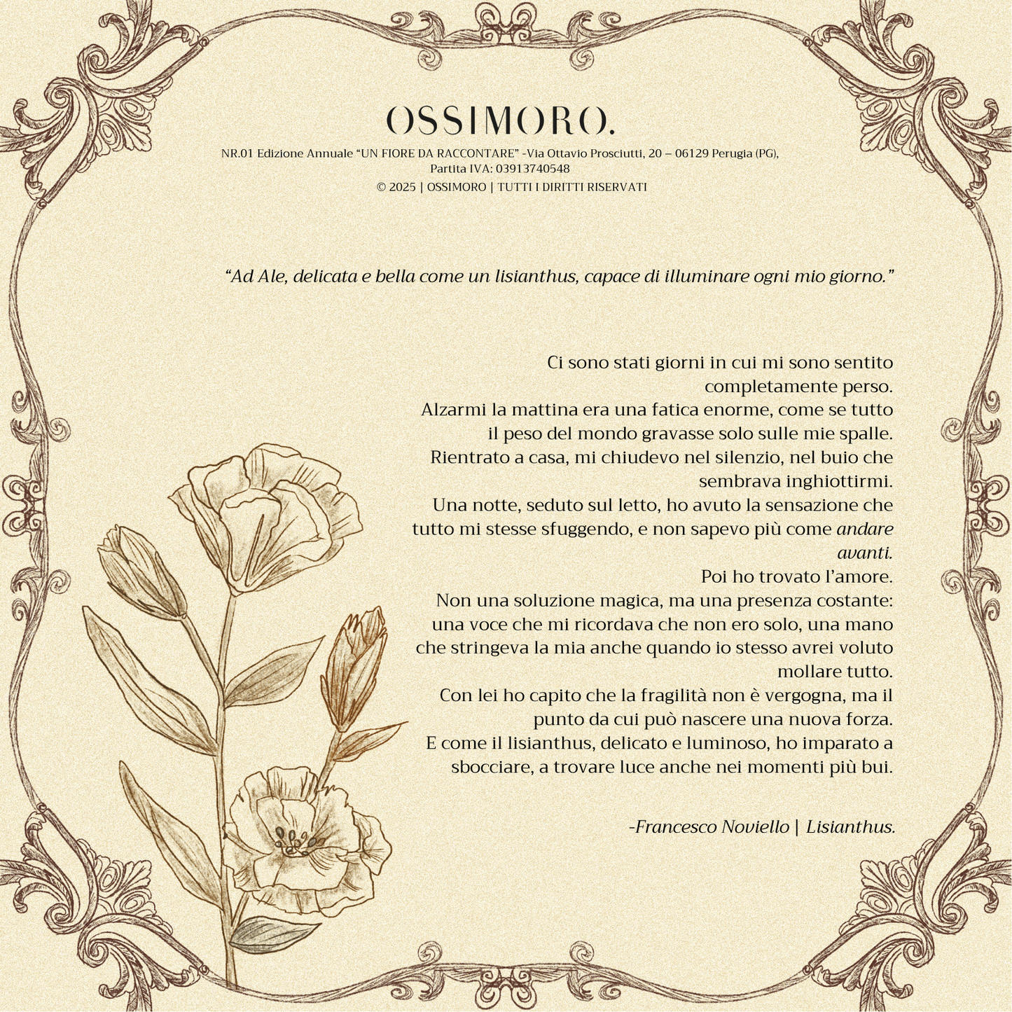 Orecchini LISIANTHUS | le PETIT. | Blu (Seconda variante)