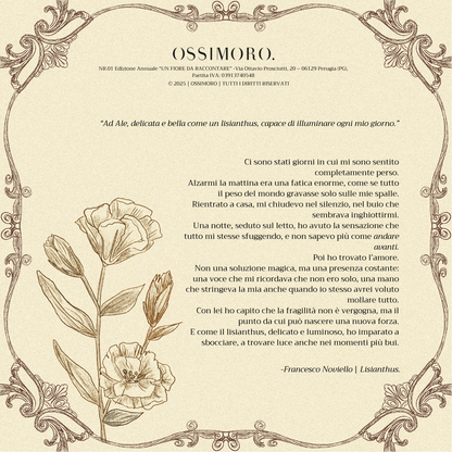 Orecchini LISIANTHUS | le PETIT. | Blu (Seconda variante)