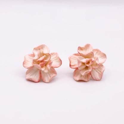 Orecchini GARDENIA | le PETIT . | Rosa