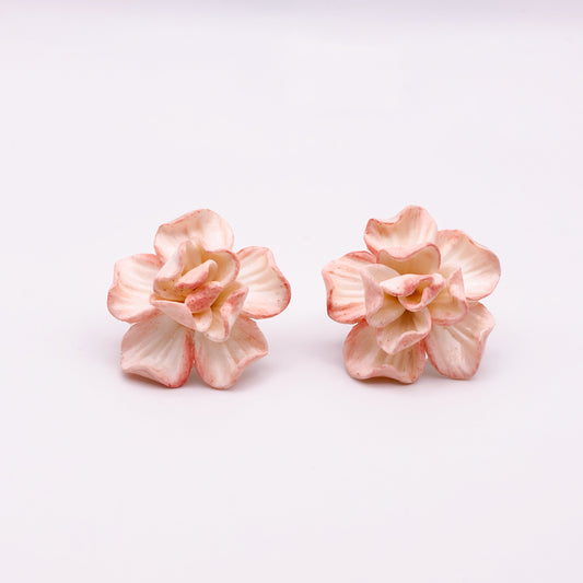 Orecchini GARDENIA | le PETIT . | Rosa