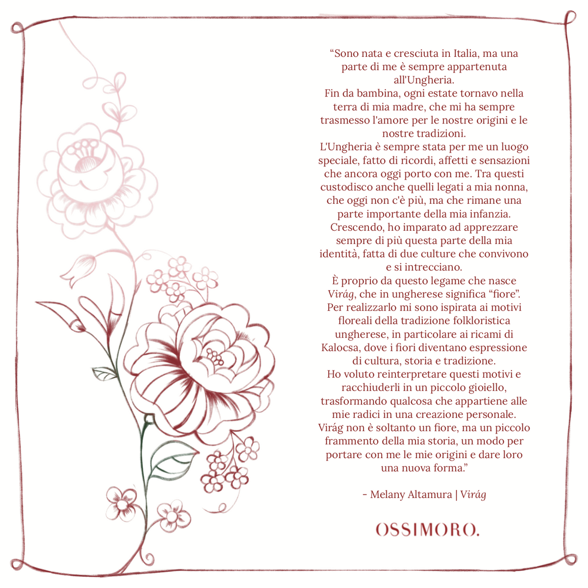 Orecchini Virág. | le MIDI | Fiore di Melany