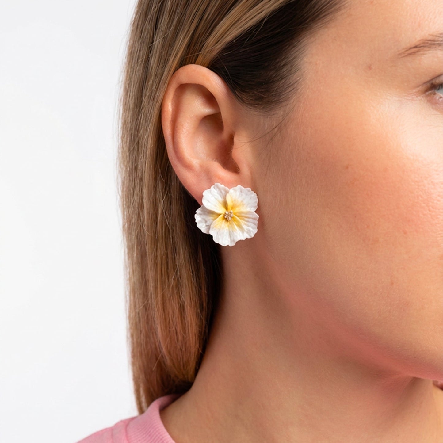 Orecchini Fiore di MULAN. | le PETIT | Giallo