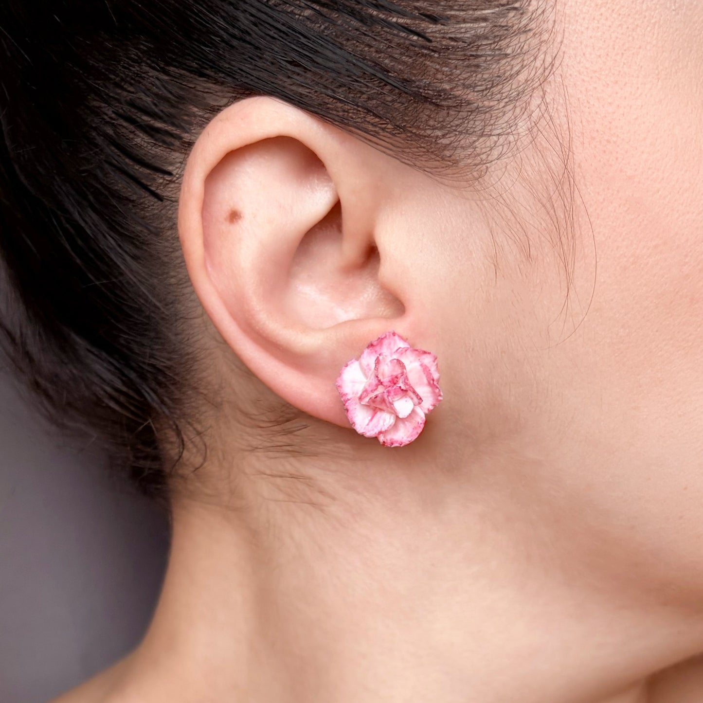 Orecchini GAROFANO. | le MINI | Magenta