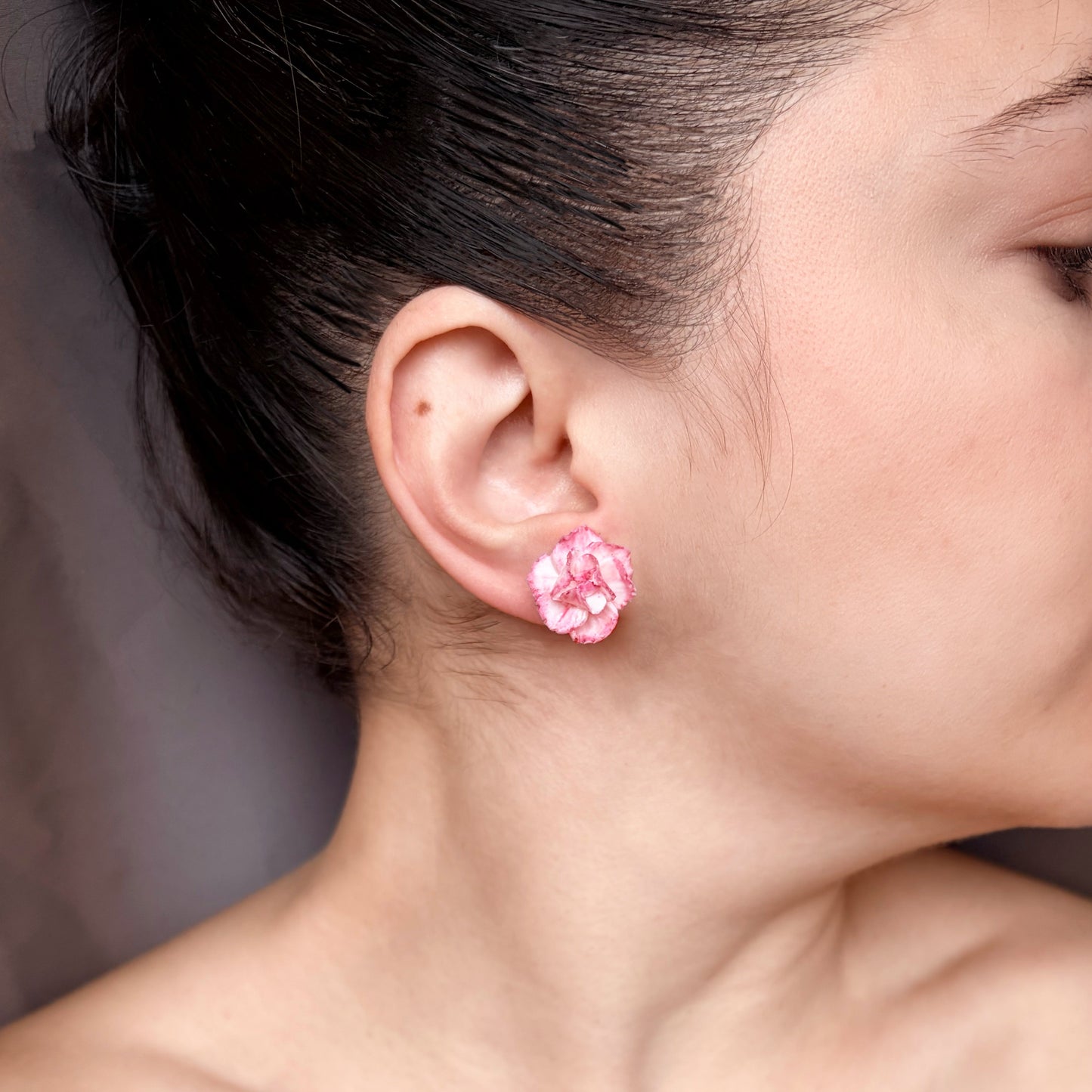 Orecchini GAROFANO. | le MINI | Magenta