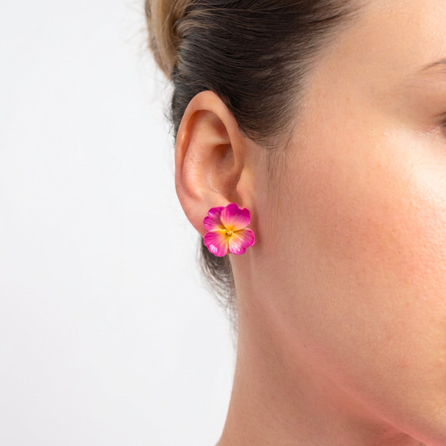 Orecchini PRIMULA. | le PETIT | Fucsia