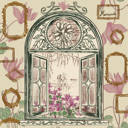 Orecchini CICLAMINO | le MINI. | Degradè Rosa (Seconda variante)