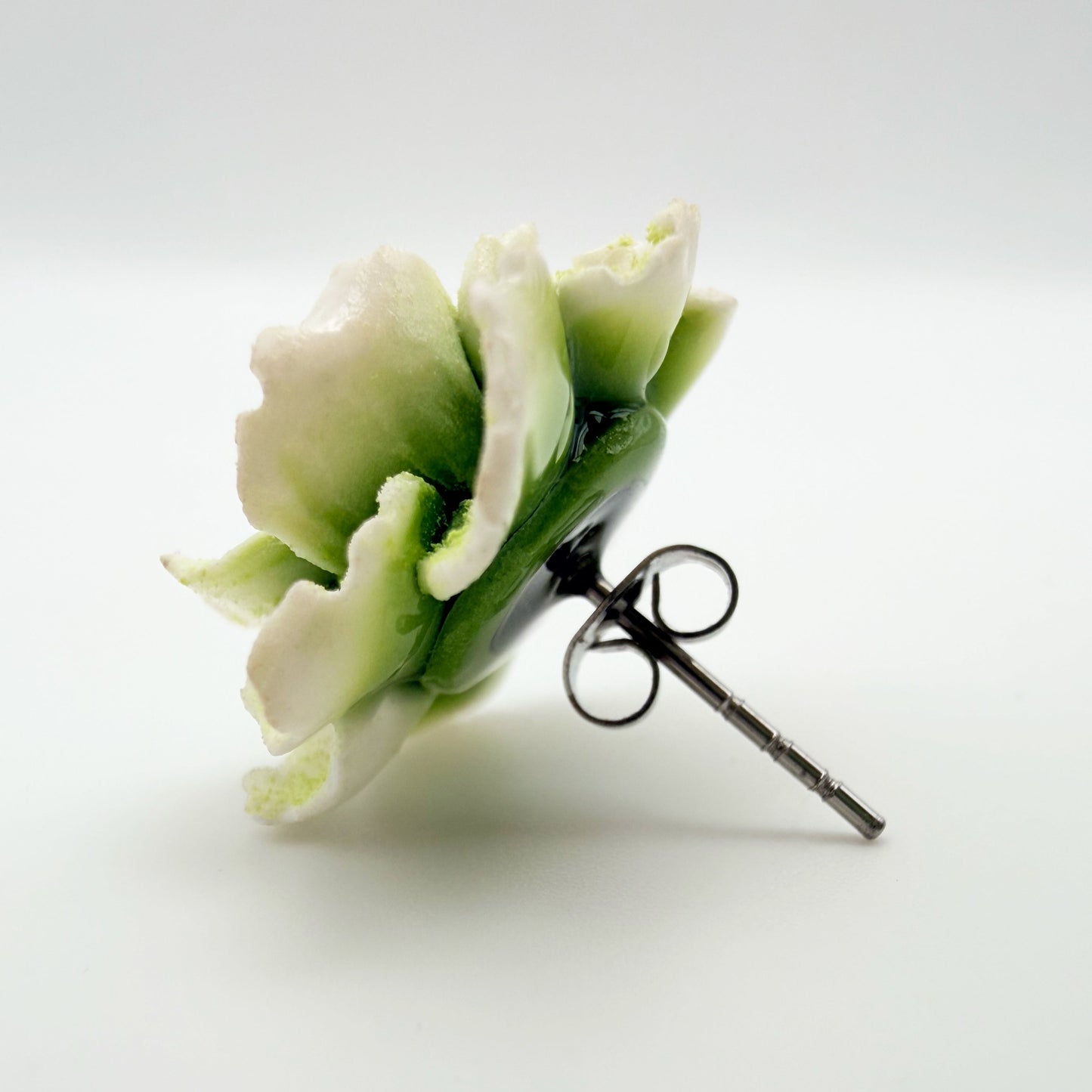 Orecchini PEONY. | le PETIT | Verde