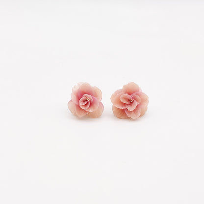 Orecchini PEONY | le MINI. | Rosa