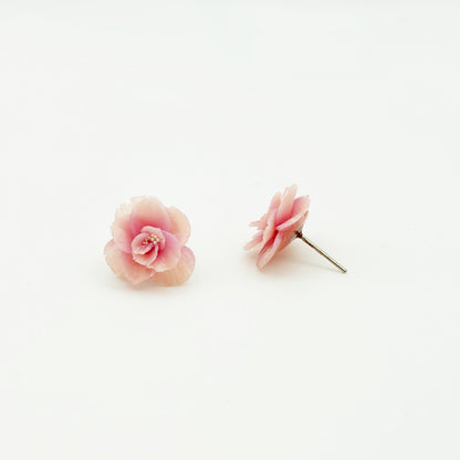 Orecchini PEONY | le MINI. | Rosa