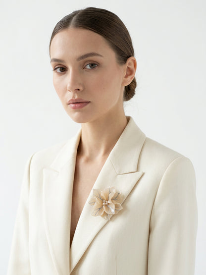 Spilla STELLA. | le GRANDE. | Ivory