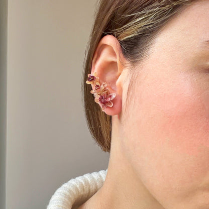 Orecchini CALICANTO - le MIDI. | Screziato (Seconda variante)