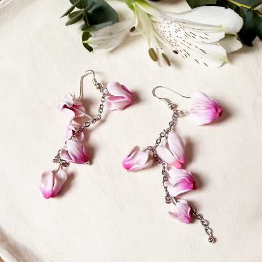 Orecchini CICLAMINO - Mariapaola | le GRAND. | Degradè Rosa