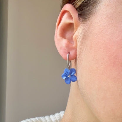 Orecchini GELSOMINO | le MINI. | Indaco (Seconda variante)