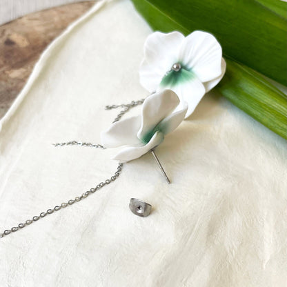 Orecchini le PETIT lilium. | Salvia (silver edition)