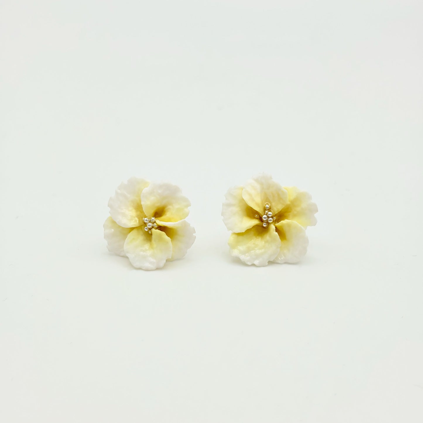 Orecchini Fiore di MULAN. | le MINI | Giallo