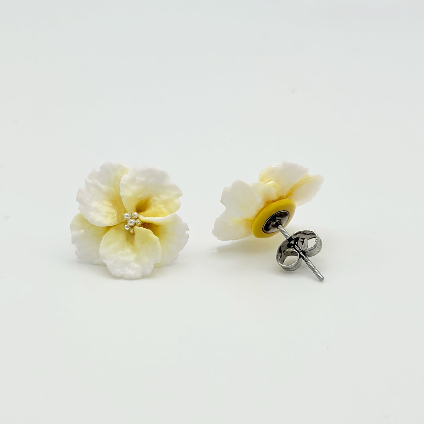 Orecchini Fiore di MULAN. | le MINI | Giallo