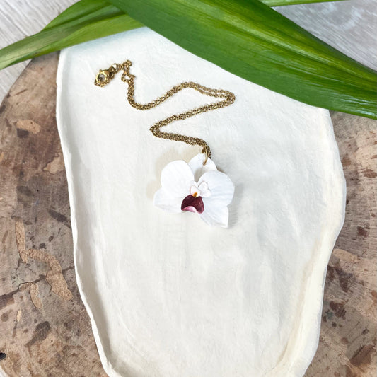 Girocollo MIDI ORCHIDEA . | Degradè Bordeaux (golden edition)