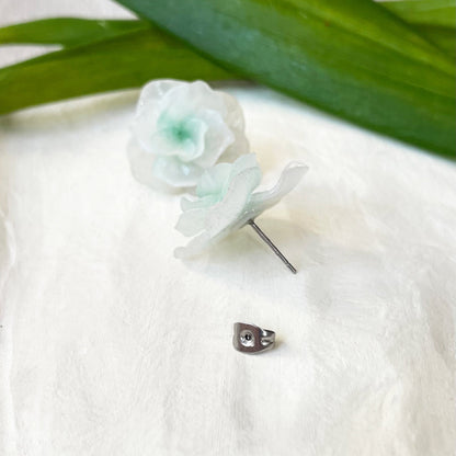 Orecchini MIDI Peony. | Verde