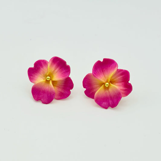 Orecchini PRIMULA. | le PETIT | Fucsia
